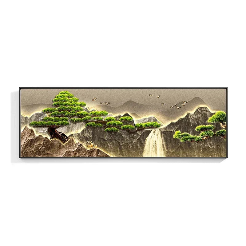 Elegant Modern Landscape Painting Poster