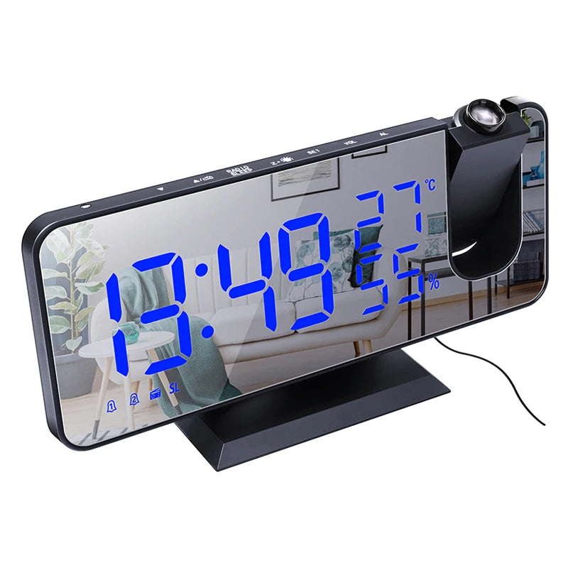 Multifunctional Projection Alarm Clock